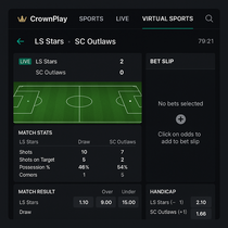CrownPlay - Virtual Sports Betting